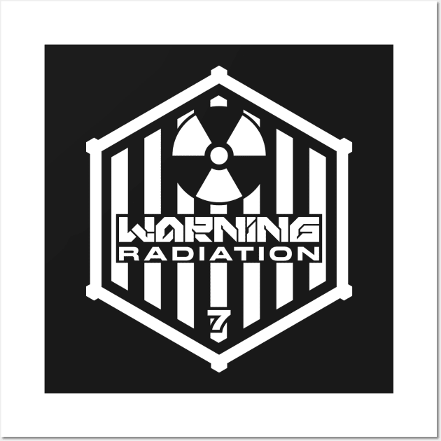 Warning: Radiation Wall Art by TerminalDogma